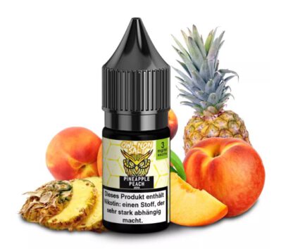 OWL Non Salt Liquid 10ml Pineapple Peach