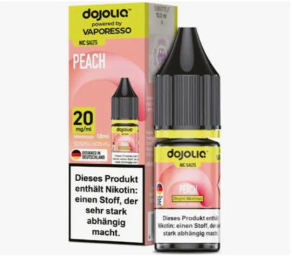 DOJOLIQ NicSalt Liquid 10ml Peach