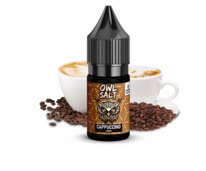 OWL Salt Liquid 10ml Cappuccino
