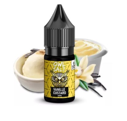 Owl Salt Liquid 10ml Vanille Custard