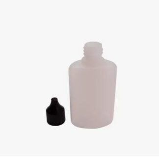 HDPE Leerflasche Oval Klar 50ml