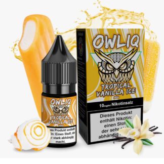 OWLIQ Overdosed Nikotinsalz Liquid 10ml Tropical Vanilla Ice